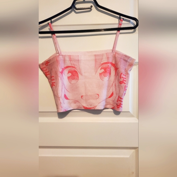 ๐ I See ... I'm Cute ... Cropped Cami ๐ - Picture 1 of 2